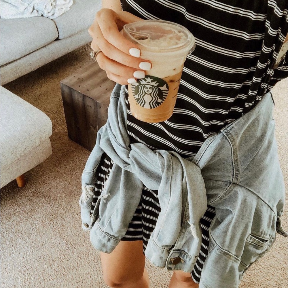 Forever 21 Striped Shift Dress